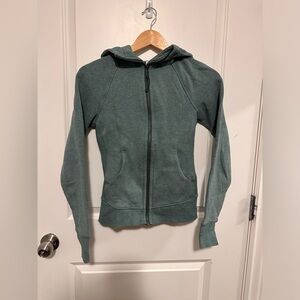 Athletic Green Scuba Hoodie Lululemon